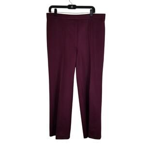 Lucky Britches Womens Size 32 Burgundy Polyester Pants
